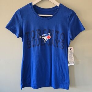 NWT Genuine Merchandise M Sporty Toronto Blue Jays Slim Fit Graphic T-Shirt